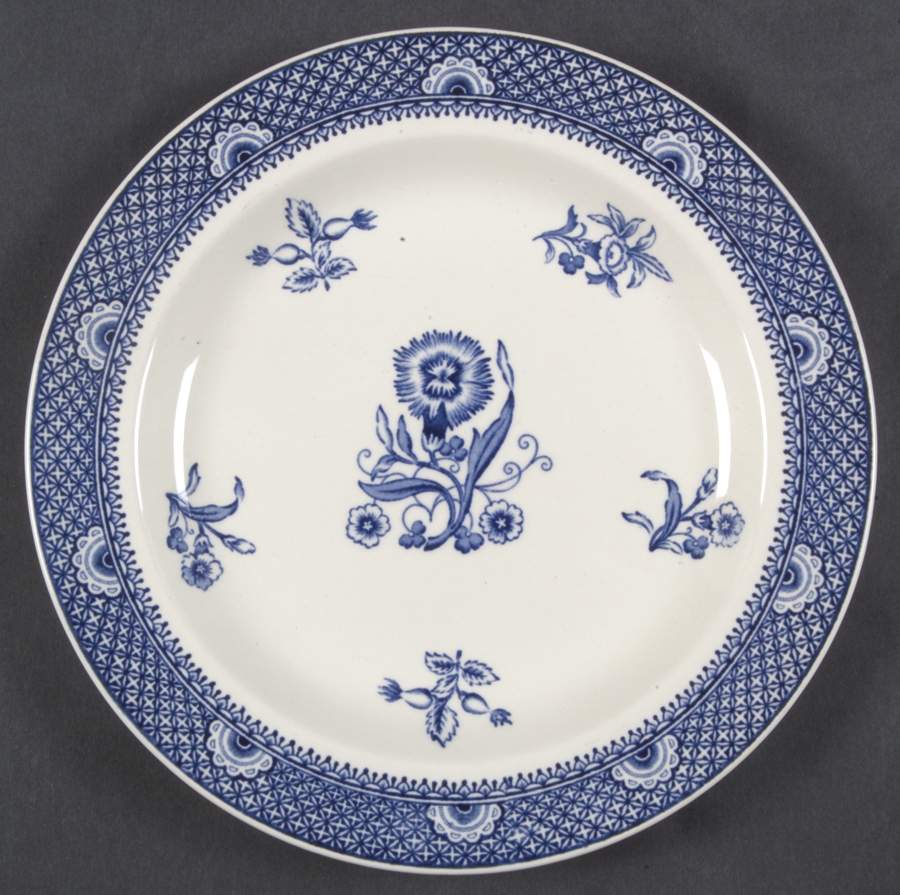 Blue Calico Dessert/Pie Plate by Wedgwood-1