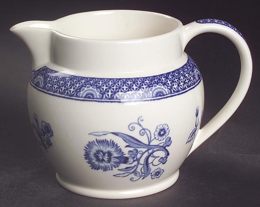 Blue Calico Creamer by Wedgwood-1