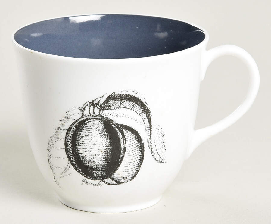 Black Fruit Flat Cup by Wedgwood-1
