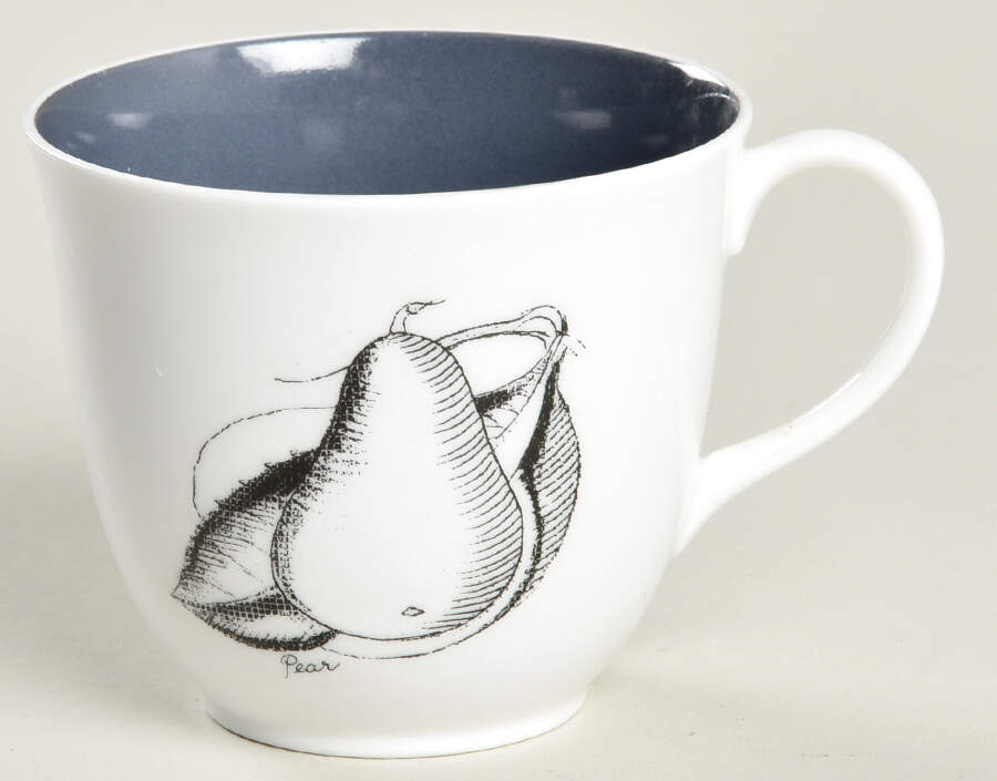 Black Fruit Flat Cup by Wedgwood-1
