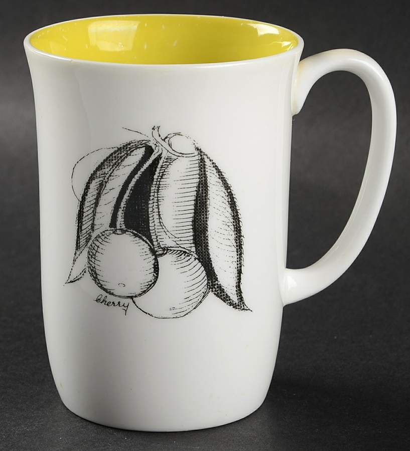 Black Fruit Mug by Wedgwood-1