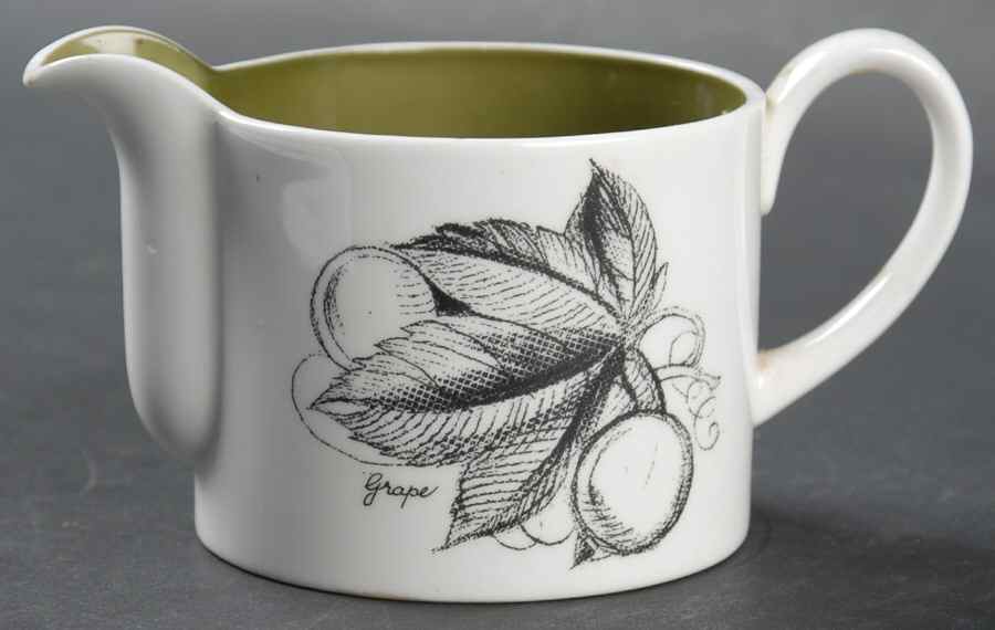 Black Fruit Creamer by Wedgwood-1