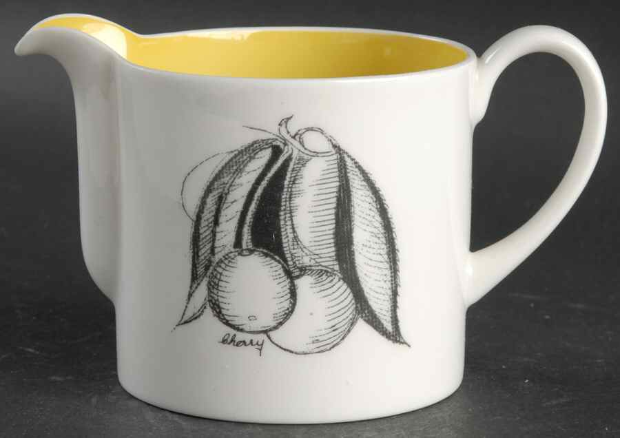 Black Fruit Creamer by Wedgwood-1