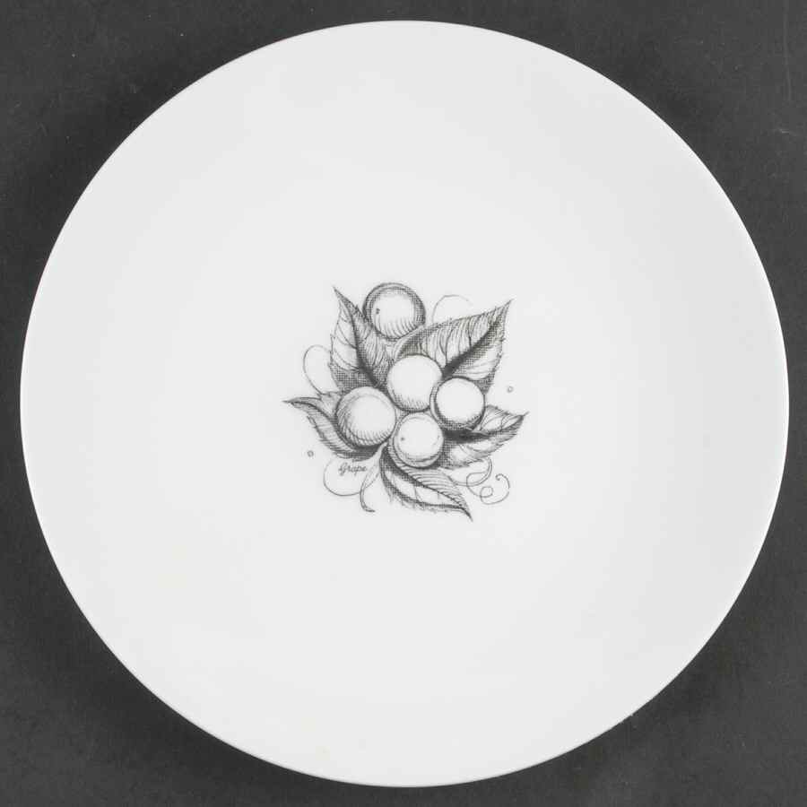 Black Fruit Dinner Plate by Wedgwood-1