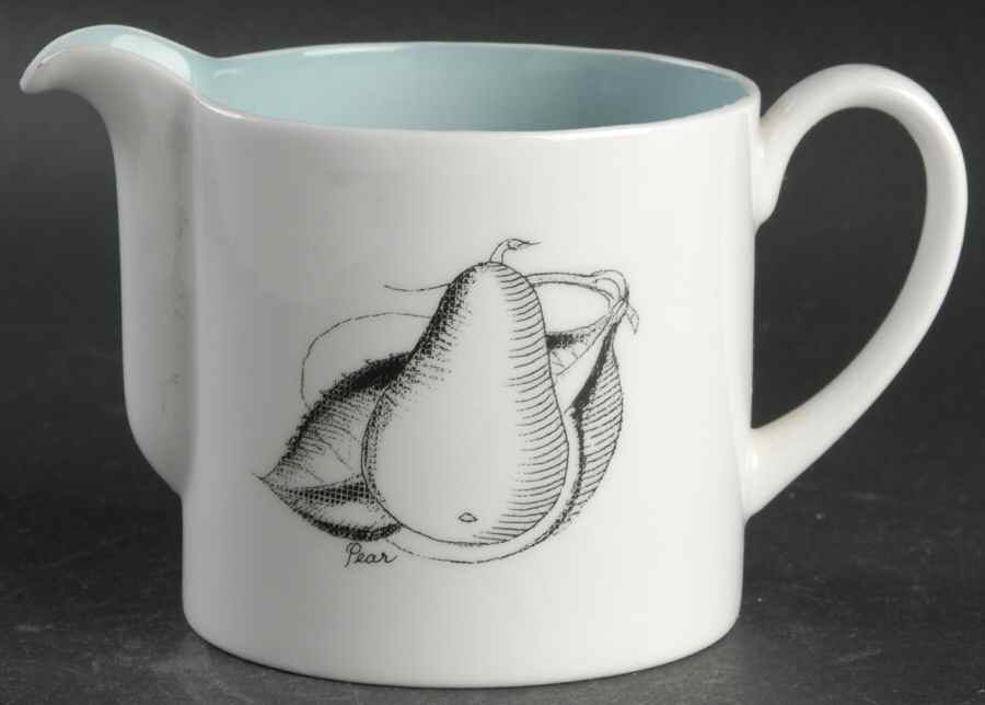 Black Fruit Creamer by Wedgwood-1