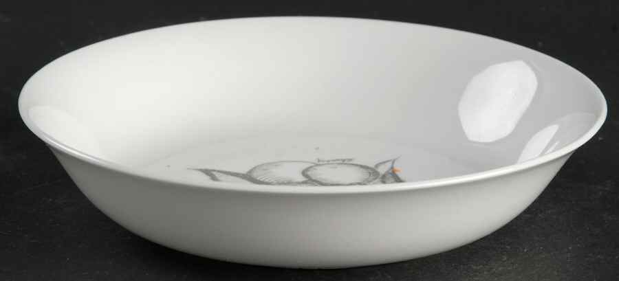 Black Fruit Fruit/Dessert (Sauce) Bowl by Wedgwood-1