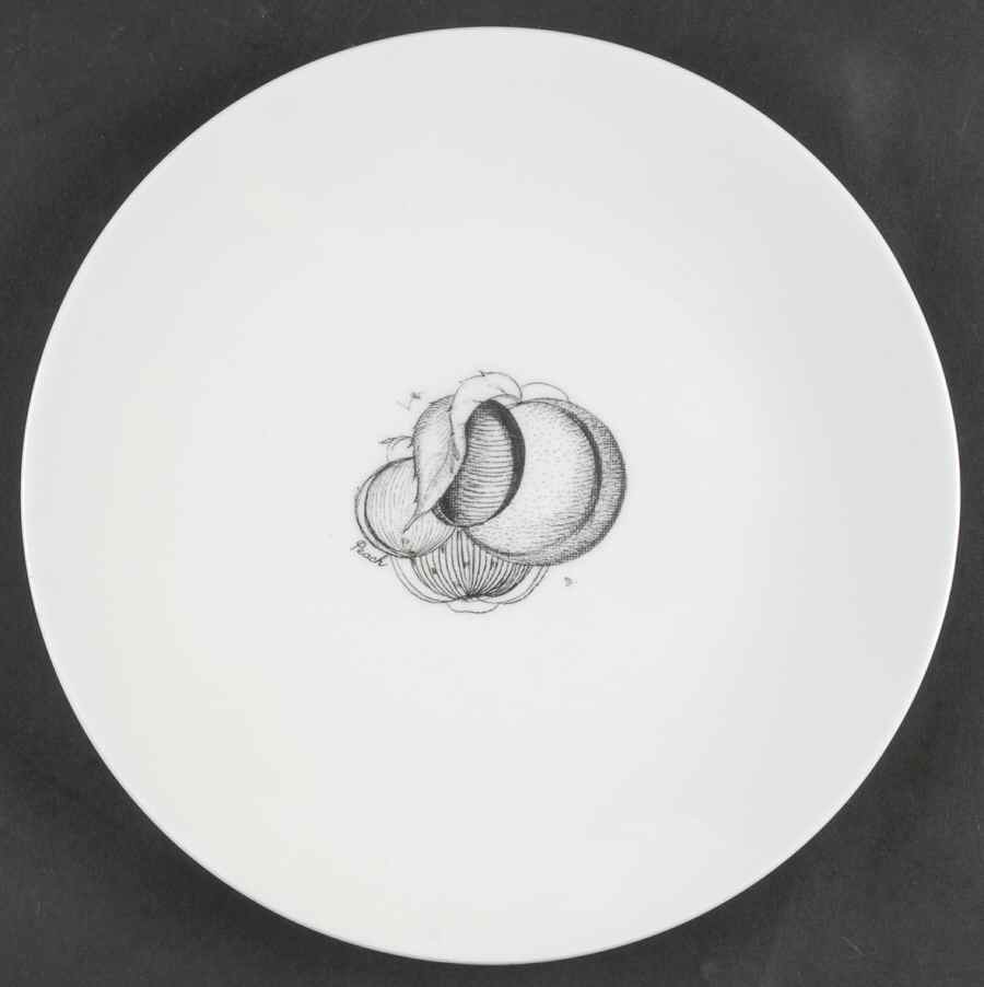Black Fruit Dinner Plate by Wedgwood-1