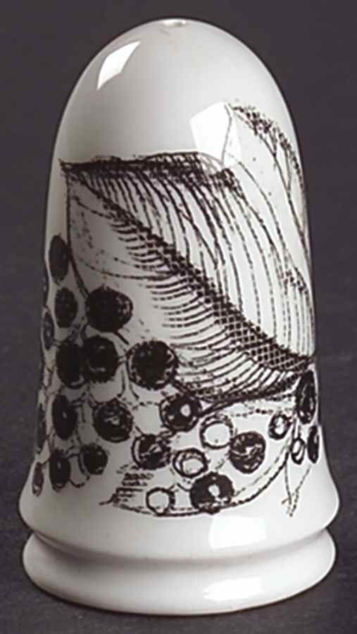 Black Fruit Salt Shaker by Wedgwood-1