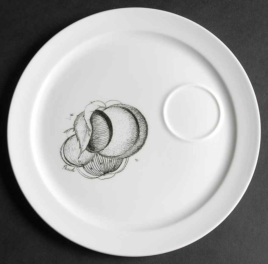 Black Fruit Snack Plate by Wedgwood-1