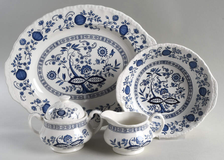 Blue Heritage 5 Piece Hostess Set by Wedgwood-1