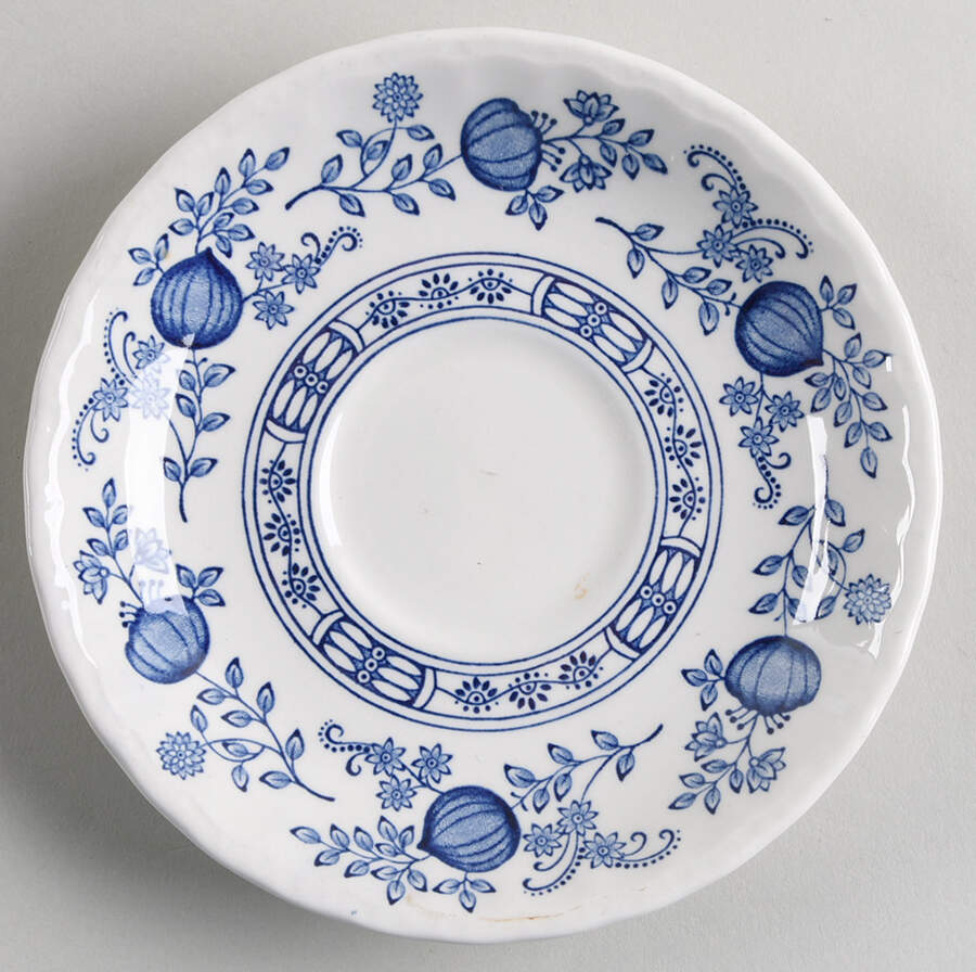 Blue Heritage Saucer by Wedgwood-1