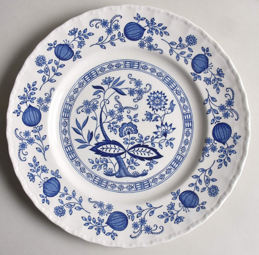 Blue Heritage Dinner Plate by Wedgwood-1