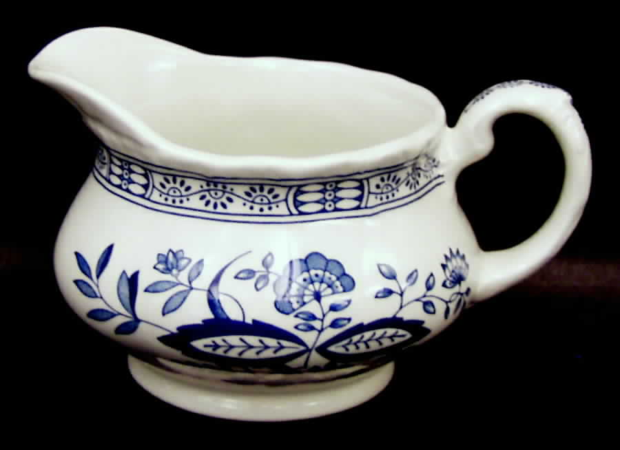 Blue Heritage Creamer by Wedgwood-1