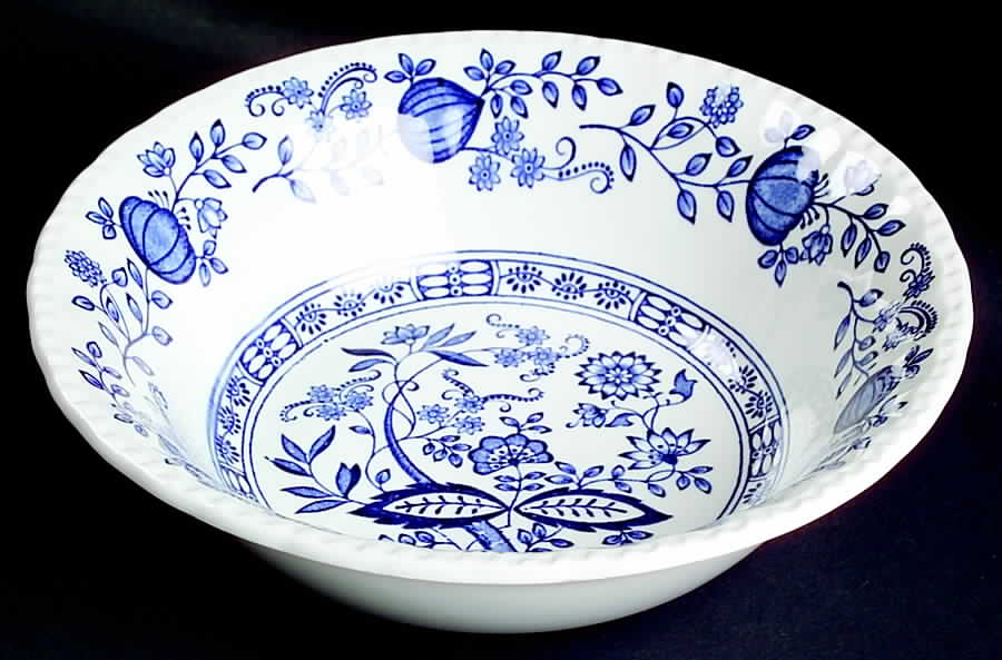 Blue Heritage Coupe Cereal Bowl by Wedgwood-1