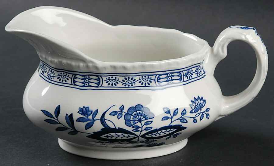 Blue Heritage Gravy Boat by Wedgwood-1
