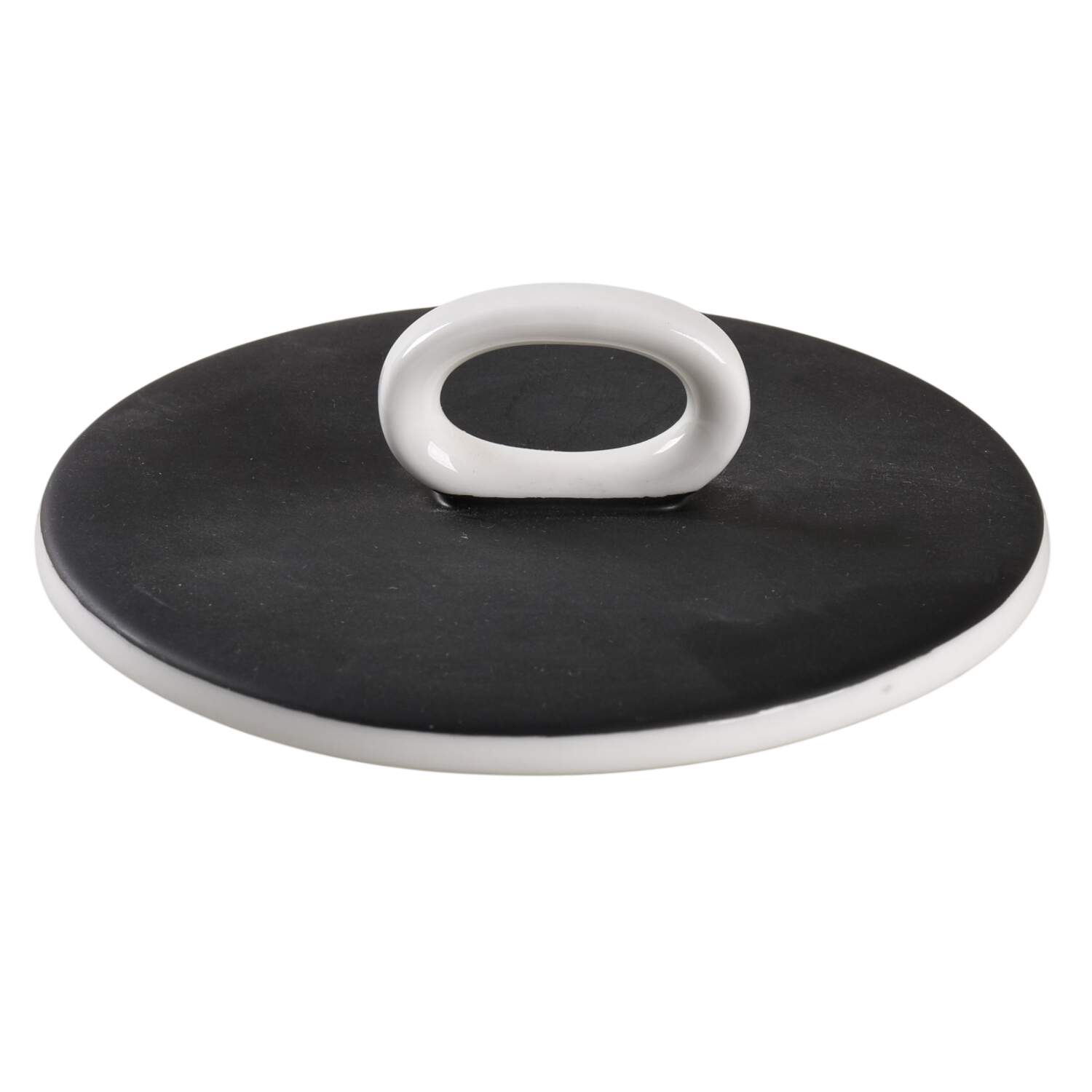 Black Keystone Lid for Sugar Bowl by Wedgwood-1