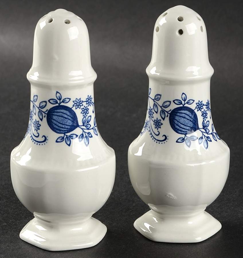 Blue Onion Salt & Pepper Set by Wedgwood-1