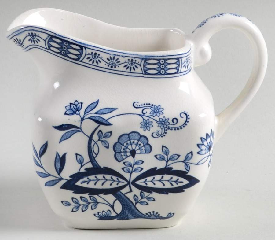 Blue Onion Creamer by Wedgwood-1
