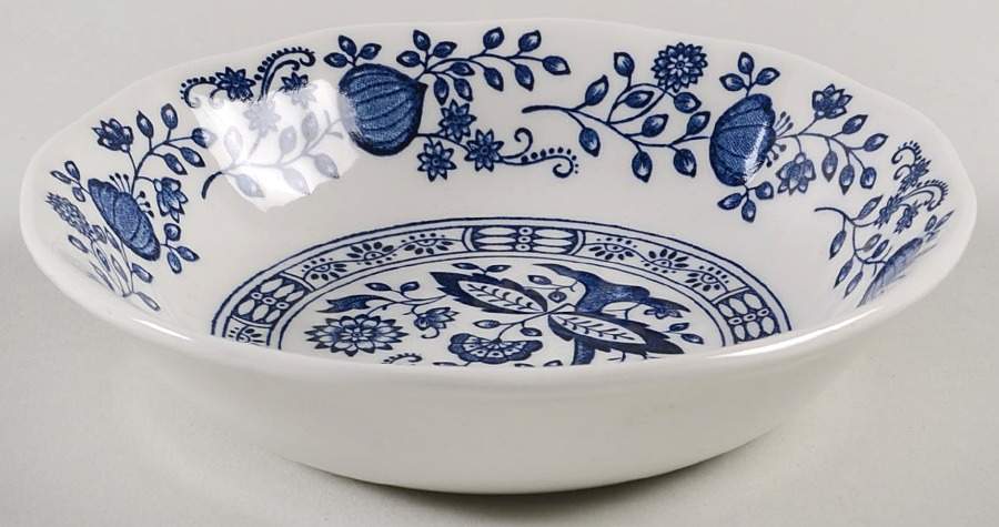 Blue Onion Fruit/Dessert (Sauce) Bowl by Wedgwood-1