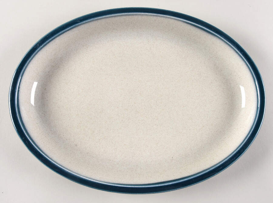 Blue Pacific 13" Oval Serving Platter by Wedgwood-1