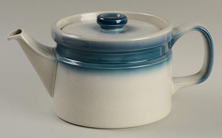 Blue Pacific Teapot & Lid by Wedgwood-1