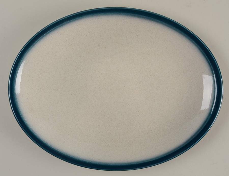 Blue Pacific 12" Oval Serving Platter by Wedgwood-1