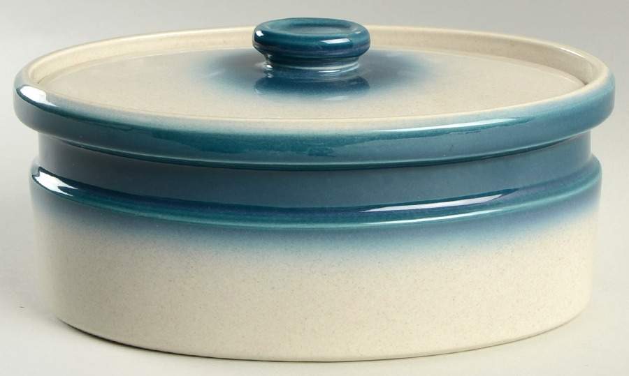 Blue Pacific 1 Quart Oval Covered Casserole by Wedgwood-1