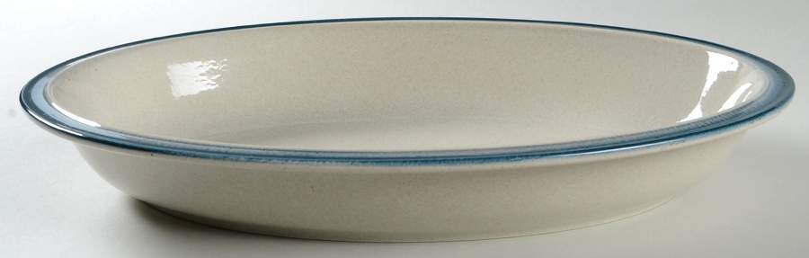 Blue Pacific 15" Oval Roaster by Wedgwood-1
