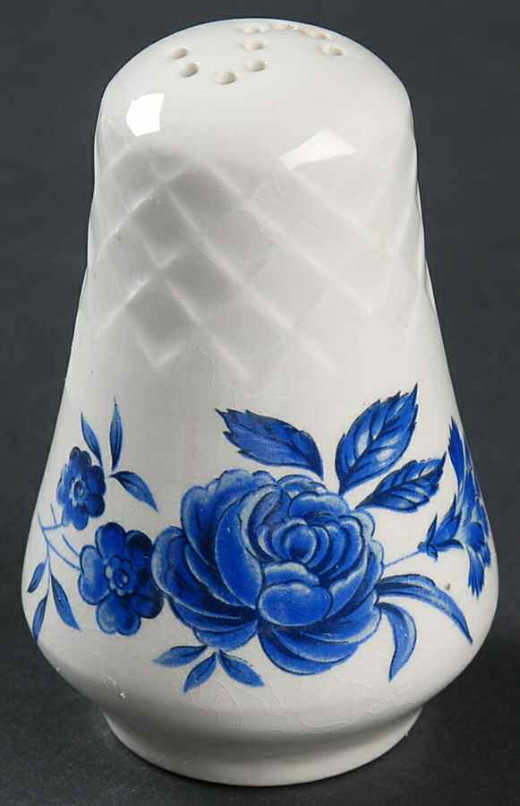 Blue Rose Salt Shaker by Wedgwood-1