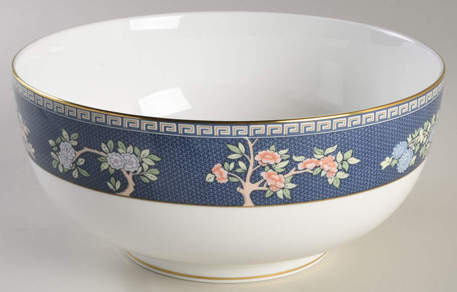 Blue Siam 8" Round Vegetable Bowl by Wedgwood-1