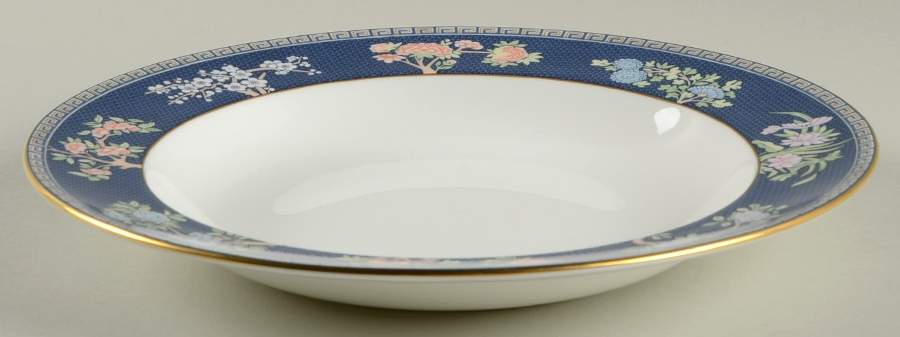 Blue Siam Large Rim Soup Bowl by Wedgwood-1