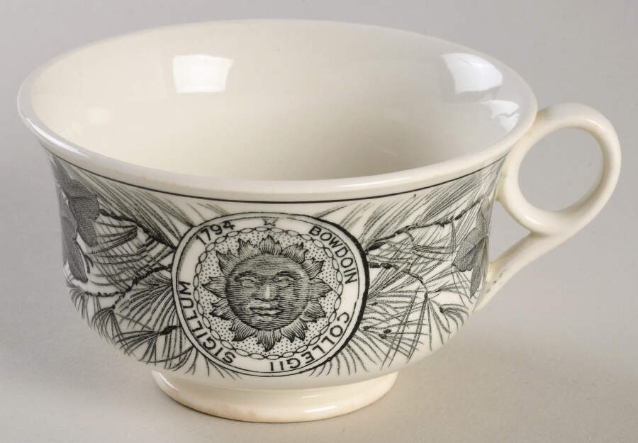 Bowdoin College Gray Footed Cup by Wedgwood-1
