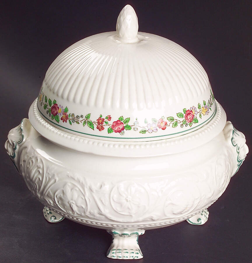 Bognor Round Covered Vegetable by Wedgwood-1