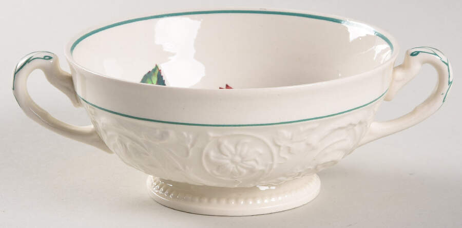 Bognor Footed Cream Soup Bowl by Wedgwood-1