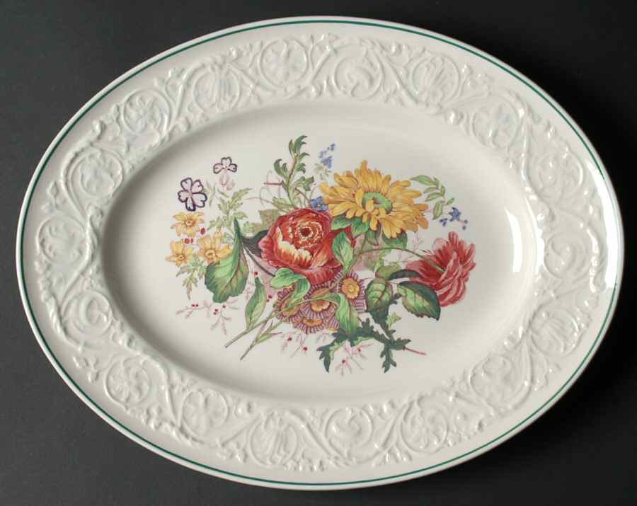 Bognor 13" Oval Serving Platter by Wedgwood-1