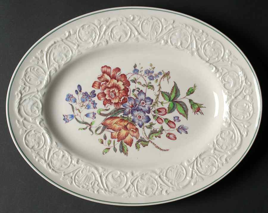 Bognor 11" Oval Serving Platter by Wedgwood-1