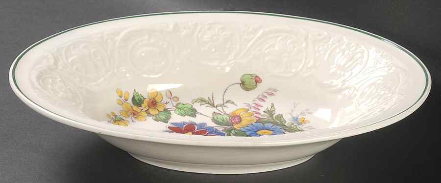 Bognor 10" Oval Vegetable Bowl by Wedgwood-1