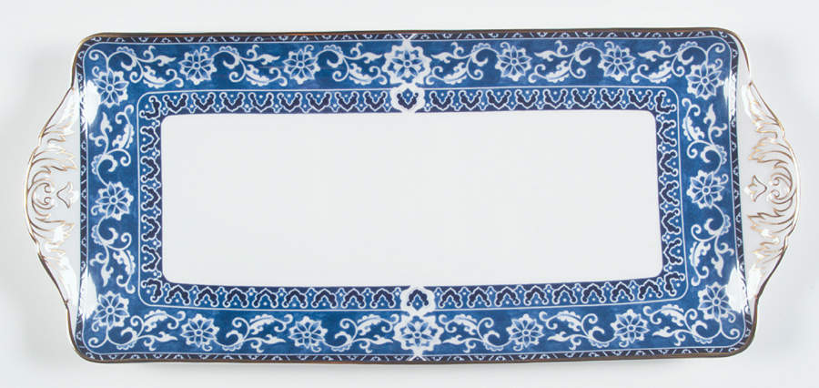 Bokhara (Newer, 1996) Large Sandwich Tray by Wedgwood-1