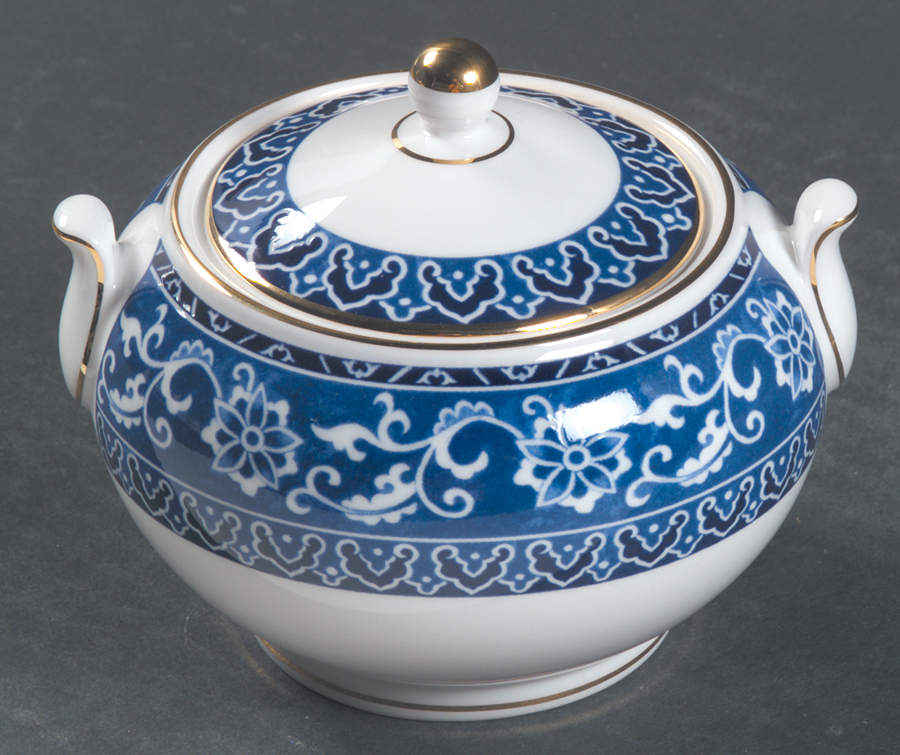 Bokhara (Newer, 1996) 146 Shape Sugar Bowl & Lid by Wedgwood-1