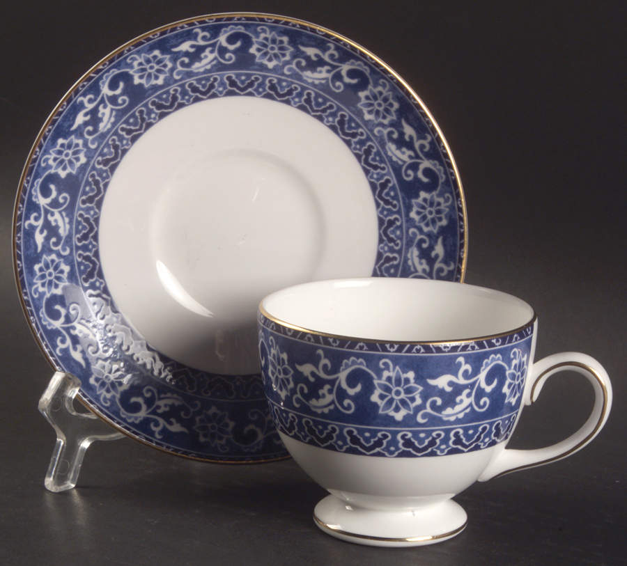 Bokhara (Newer, 1996) Saucer for Leigh Shape Footed Cup by Wedgwood-1
