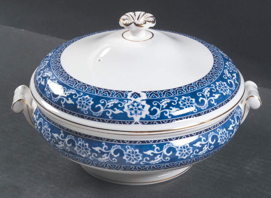 Bokhara (Newer, 1996) Round Covered Vegetable by Wedgwood-1