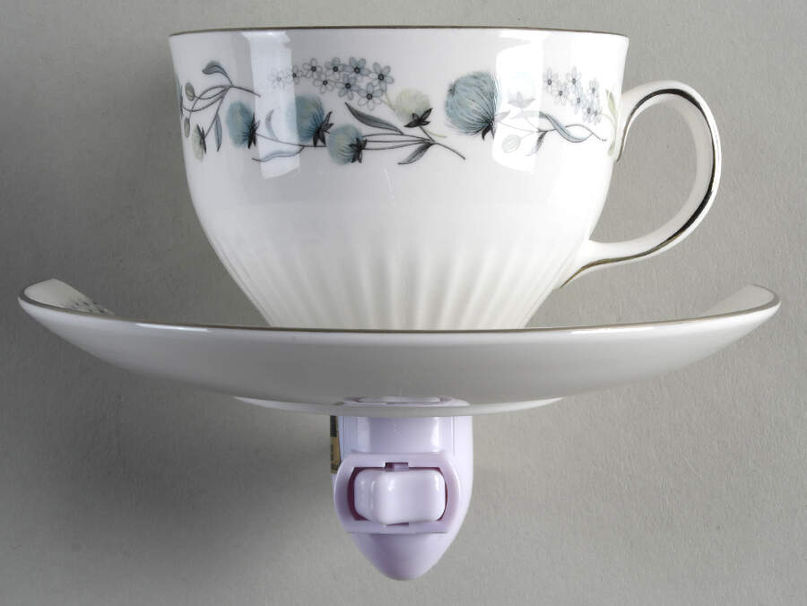 Boleyn 4 3/8"-4 5/8" Night Light/Cup & Saucer HC by Wedgwood-1