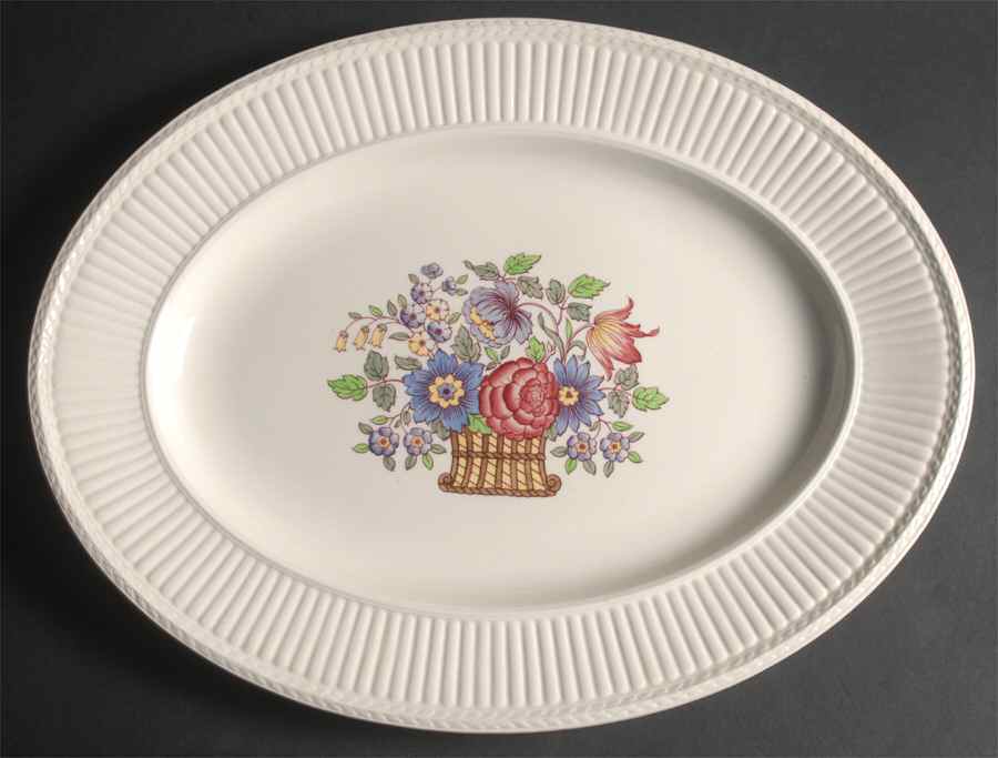 Borrowdale 16" Oval Serving Platter by Wedgwood-1