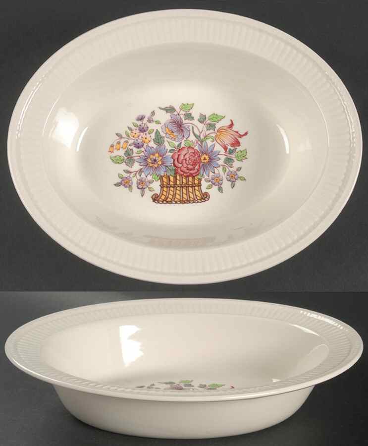 Borrowdale 10" Oval Vegetable Bowl by Wedgwood-1