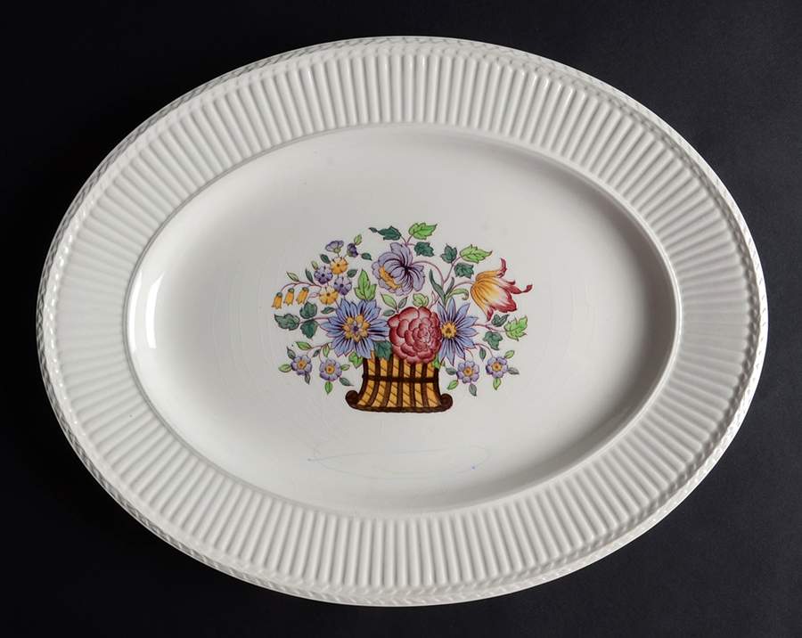 Borrowdale 14" Oval Serving Platter by Wedgwood-1