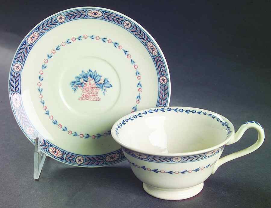 Boston Footed Cup & Saucer Set by Wedgwood-1