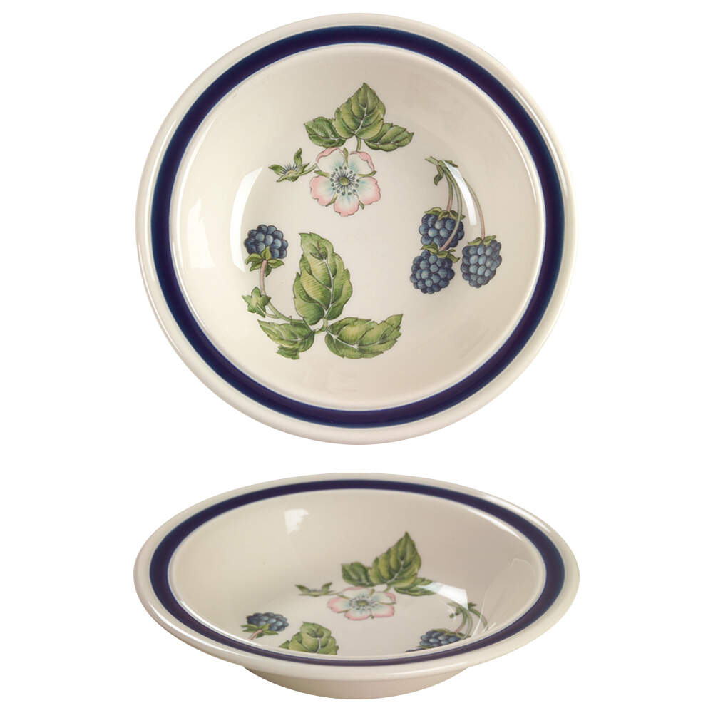 Bramble Multicolor (Oven To Table) Rim Cereal/Oatmeal Bowl by Wedgwood-1