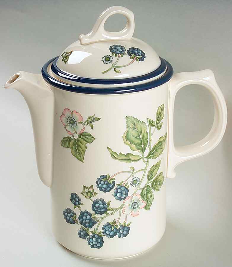 Bramble Multicolor (Oven To Table) Coffee Pot & Lid by Wedgwood-1