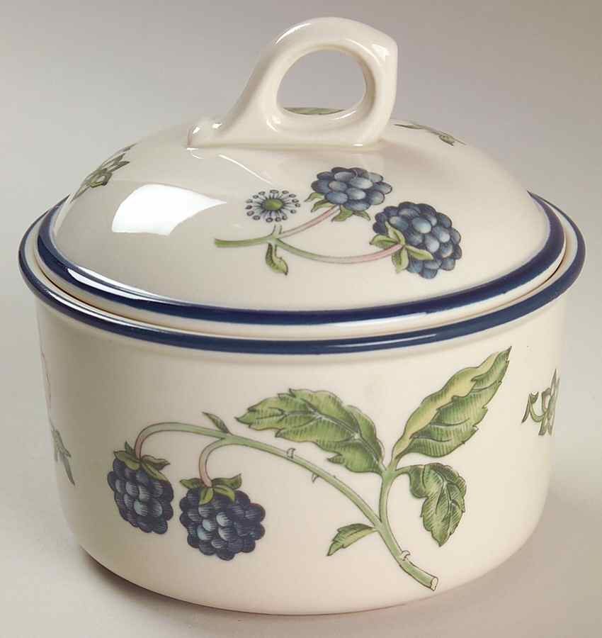 Bramble Multicolor (Oven To Table) Sugar Bowl & Lid by Wedgwood-1