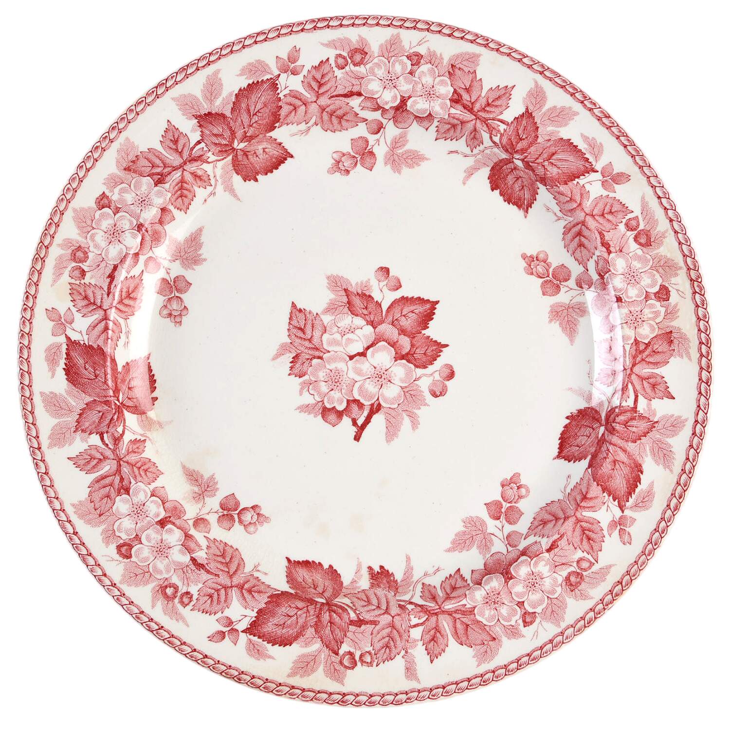 Bramble Pink (Plain Edge) Salad Plate by Wedgwood-1